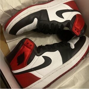 Satin air Jordan 1s